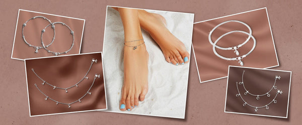 6 Health Benefits of Wearing Silver Anklets