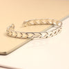 925 Sterling Silver Designer Chain Link Bracelet for Men 22 CM