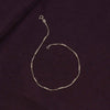 925 Sterling Silver Venetian Chain Anklets for Women Teen (SINGLE ANKLET)
