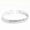 925 Sterling Silver Fancy Link Chain Bracelet for Men 22 CM