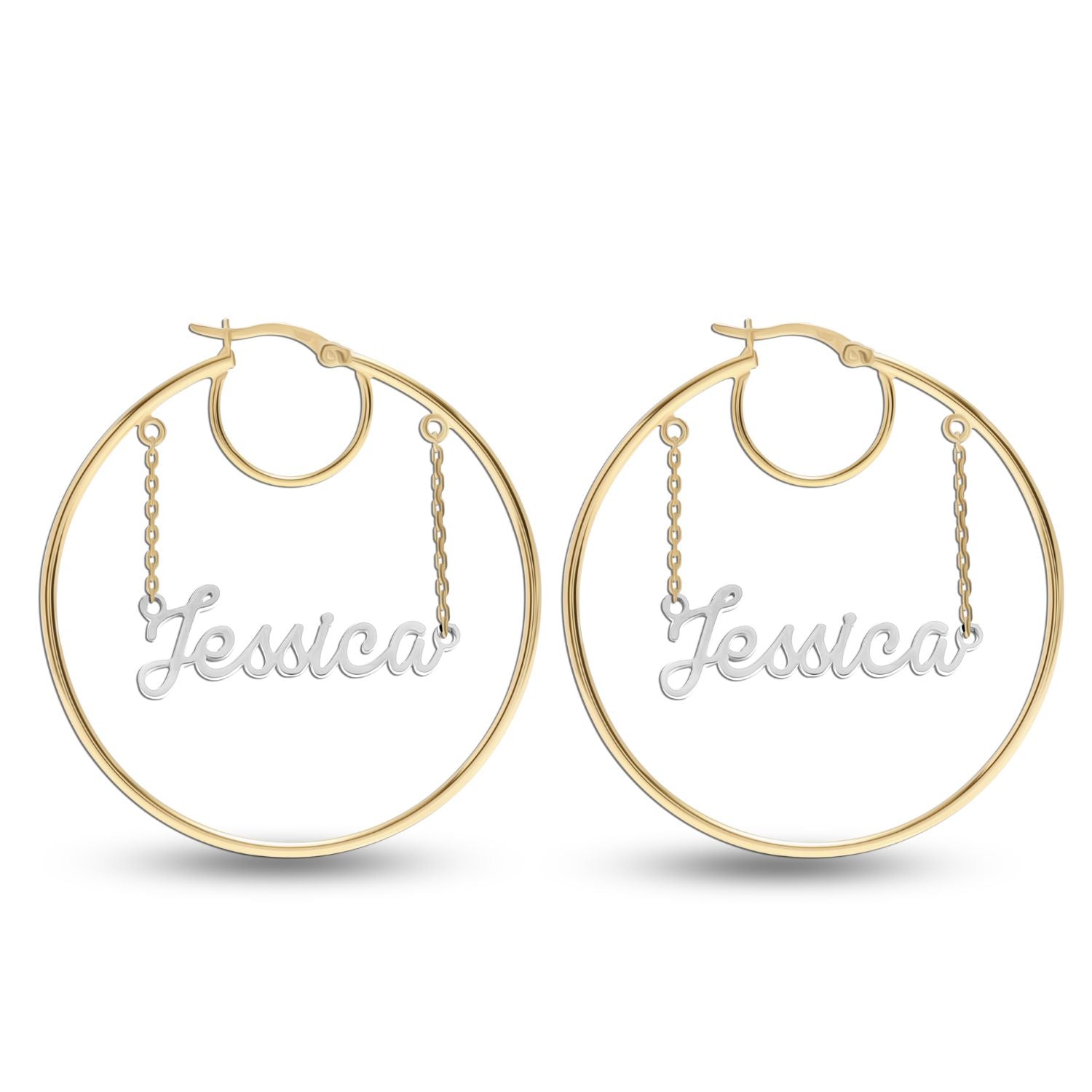 Orecchini A Cerchio LeCalla In Argento Sterling 925, Stile Bali Con Perline, Leggeri 25 Mm, Due Toni Antichi