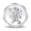 BIS Hallmarked Lord Hanuman ji 10GM 999 Pure Silver Coin