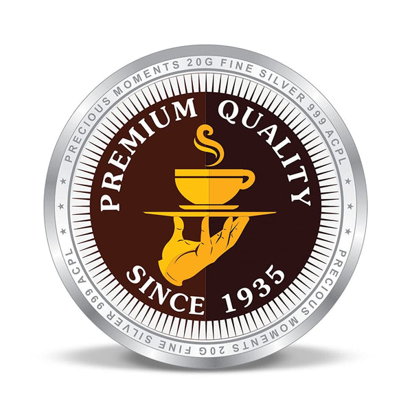 BIS Hallmarked Personalised Silver Coin  Diwali Corporate Gifting, Business Promotion, Dealer, Distributor, Return Gift, Customer, Employees 999 Pure