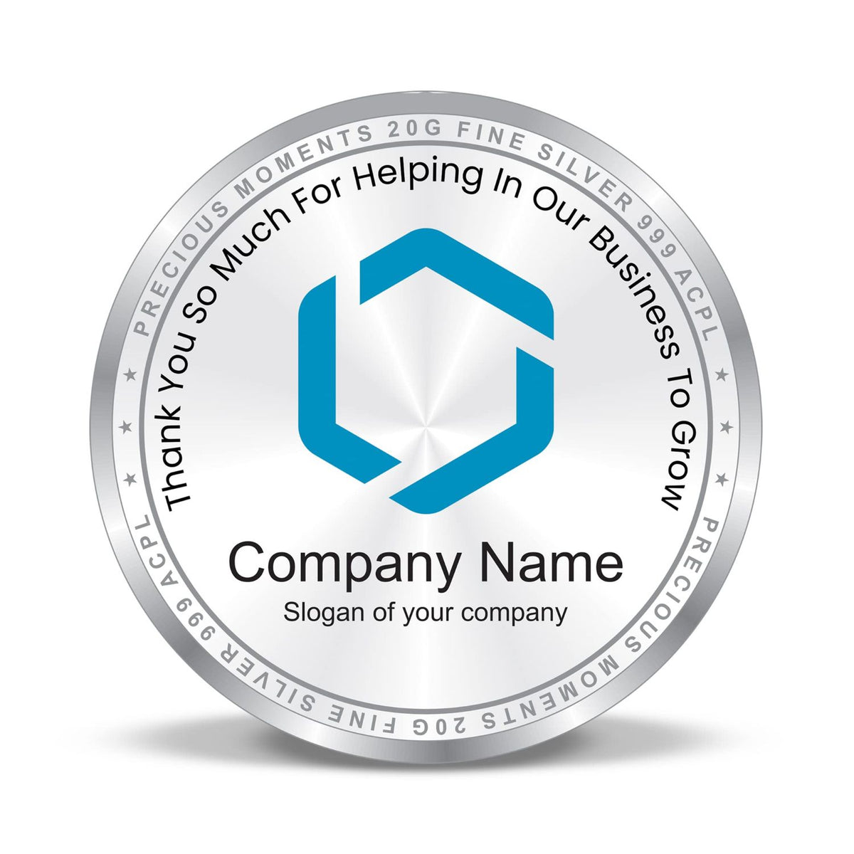 Precious Moments Buy Personalised Silver Coin Best Gifting For