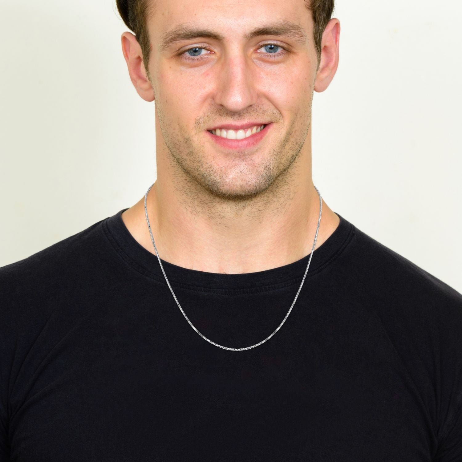 925 Sterling Silver Popcorn Coreana Chain for Teen Women and Men