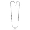 925 Sterling Silver Crown style Mangalsutra for Women