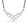 925 Sterling Silver Crown style Mangalsutra for Women