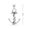 925 Sterling Silver Anchor Pendant for Men and Boys