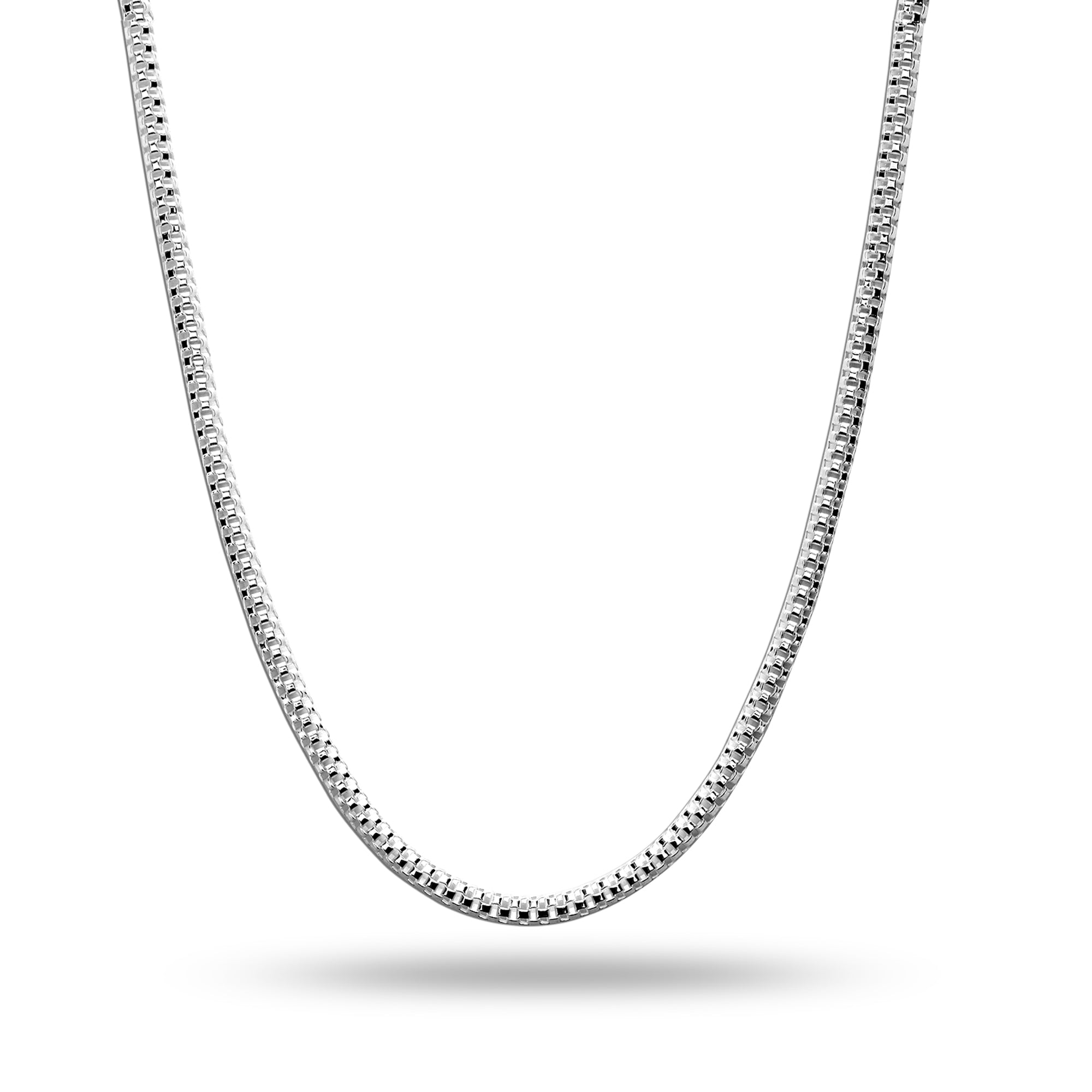 LeCalla Links 925 Sterling Silver 16 Inches Italian Popcorn Coreana Chain Necklace for Teen and Women's