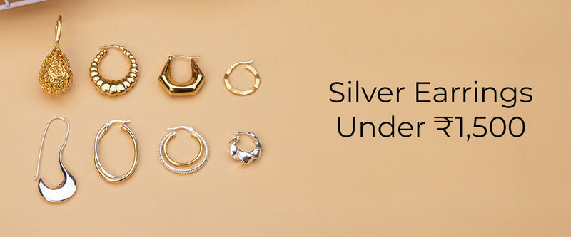 Best Silver Earrings Under ₹1,500 for Daily Wear