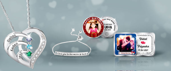 Express Your Love with Customized Silver Gifts on Special Occasions