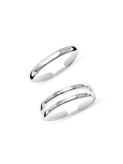 Serene Grace Minimalist Toe Ring