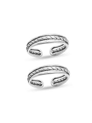 Antique Hypoallergenic Open Adjustable Toe Ring