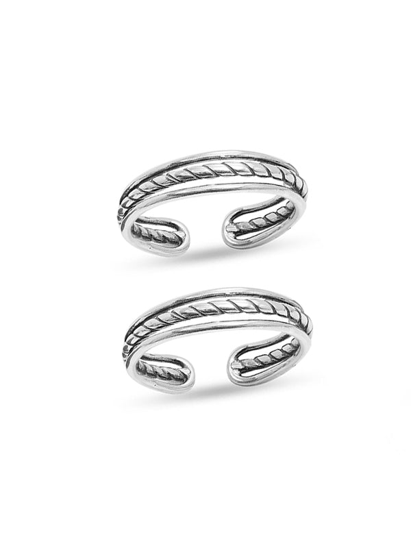 Antique Hypoallergenic Open Adjustable Toe Ring