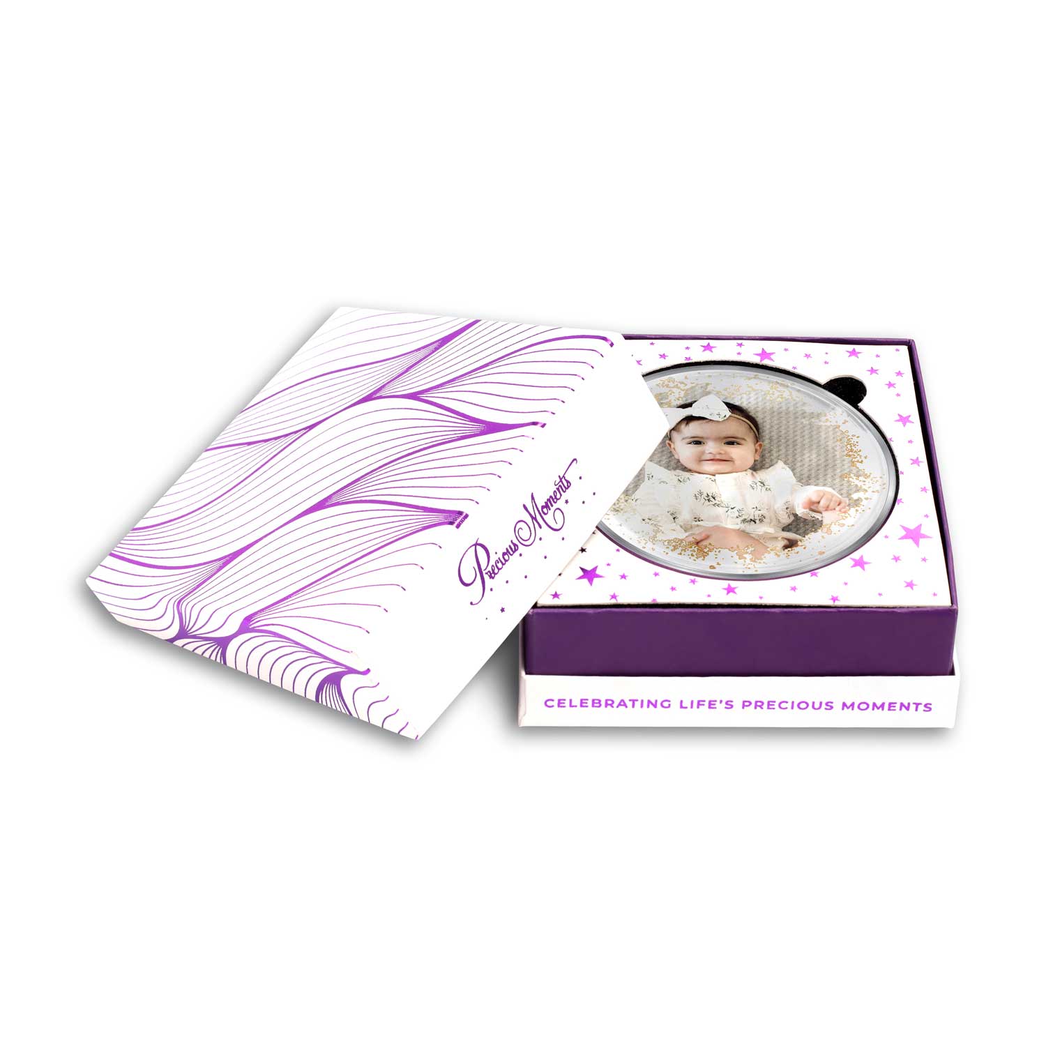 BIS Hallmarked Personalised New Born Baby Girl Silver Coin 999 Purity