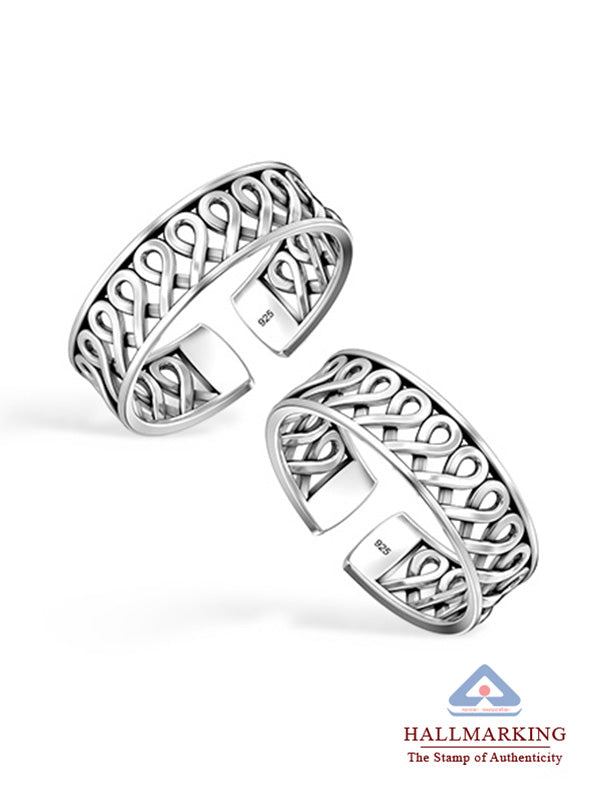 Antique Cutwork Adjustable Toe Ring