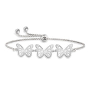 Silver Adjustable Slider Bracelet