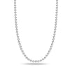 925 Sterling Silver Italian Ball-Chain Necklace for Teen and Women 2MM