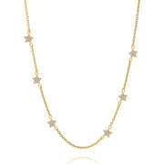Gold Station Necklace