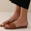 925 Sterling Silver Singapore Beaded Station Chain Beach Summer Anklet for Women and Girls (SINGLE ANKLET)