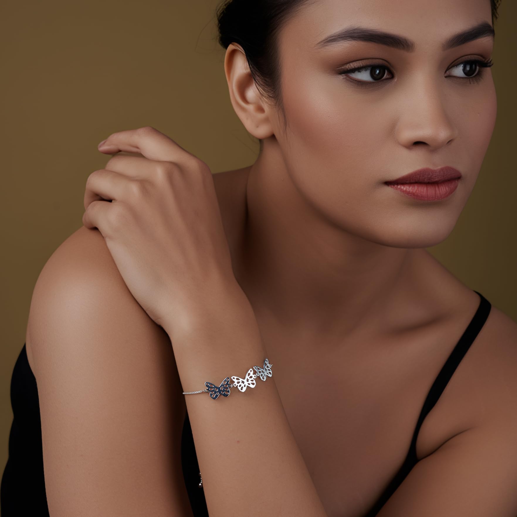 Silver Adjustable Slider Bracelet