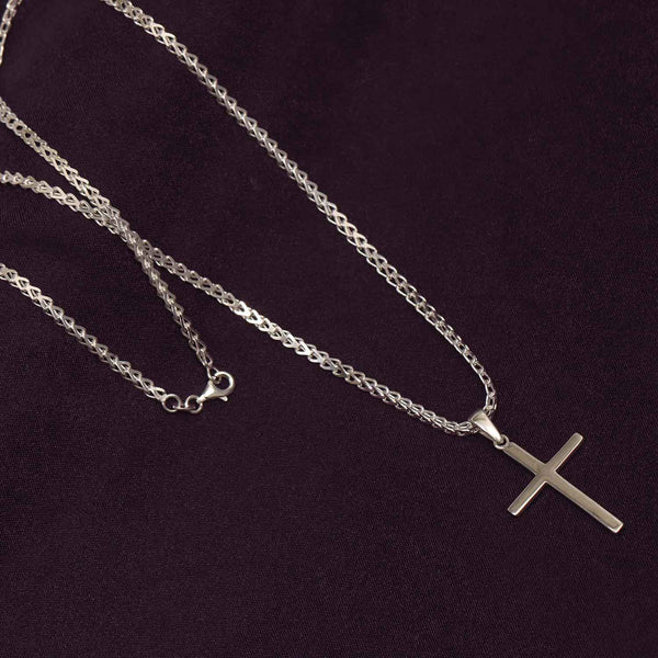 Chain Necklace Silverworks Cross Pendant Silverworks Necklace For