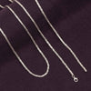 925 Sterling Silver Italian 0.25 CM Round Handmade Classic Byzantine Chain Necklace for Men and Women
