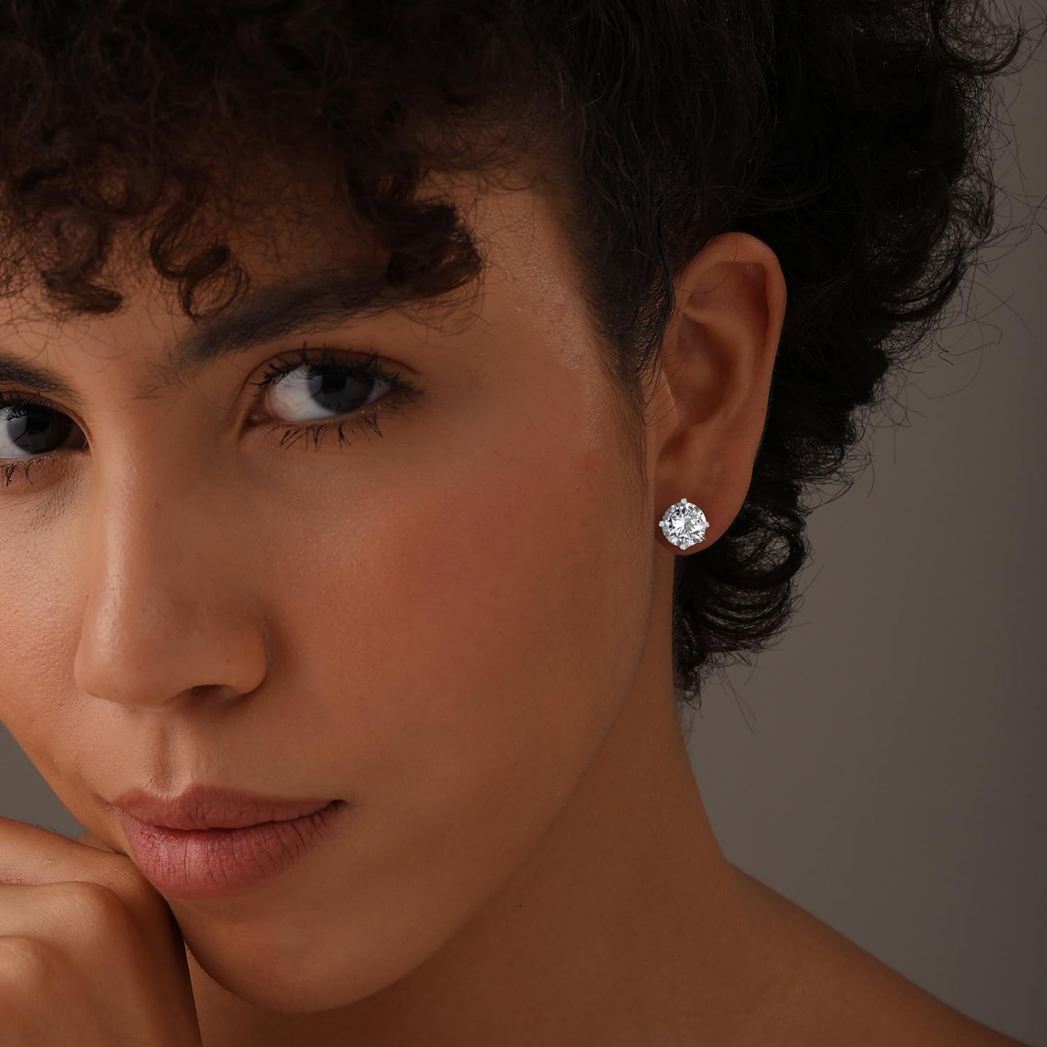 Silver Stud Earrings