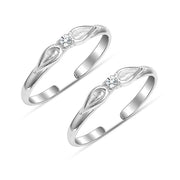Minimal Silver Toe Ring