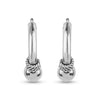 925 Sterling Silver ClickTop Hoop Earrings for Kids Girl, Women