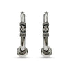 925 Sterling Silver ClickTop Hoop Earrings for Women 30MM