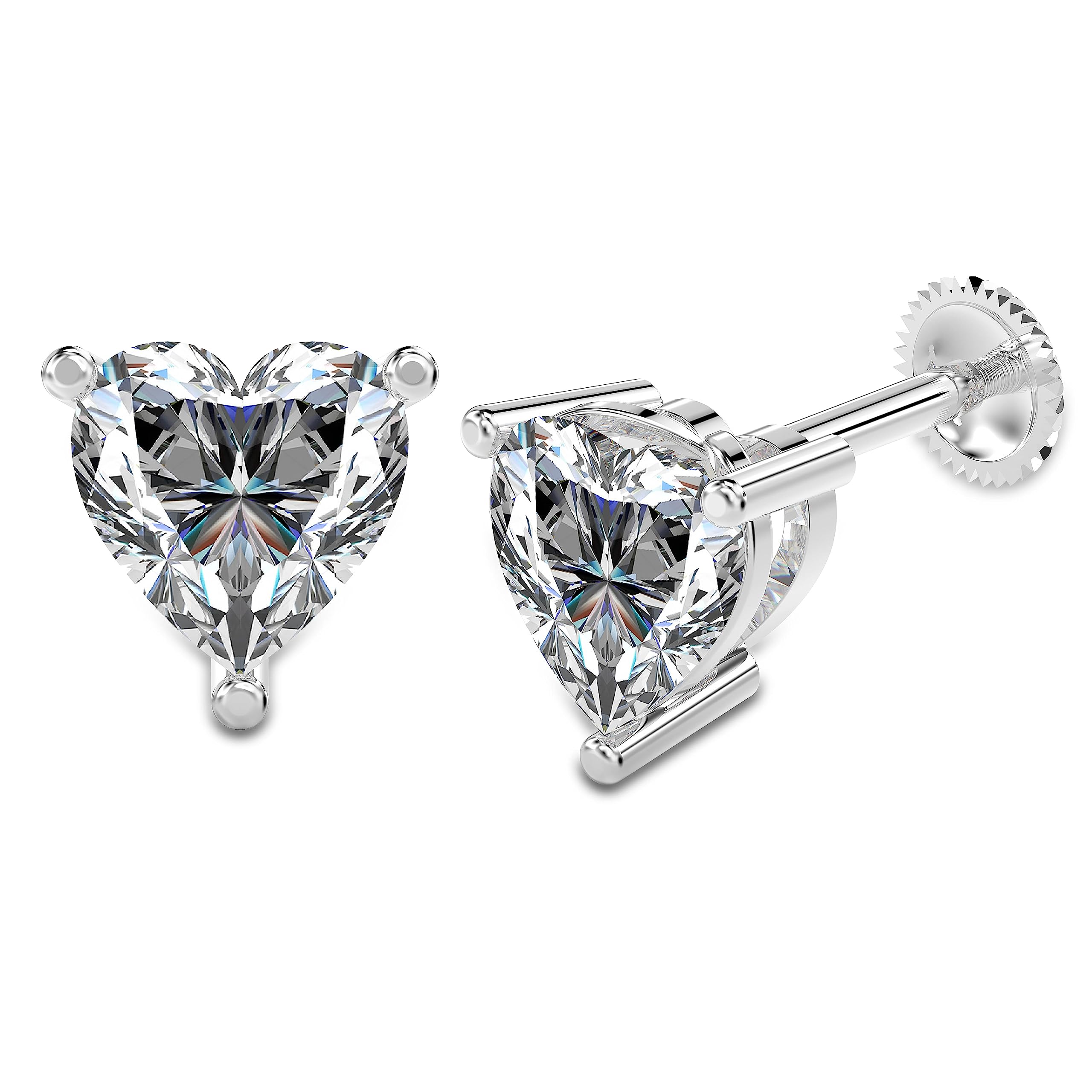 Silver Stud Earrings