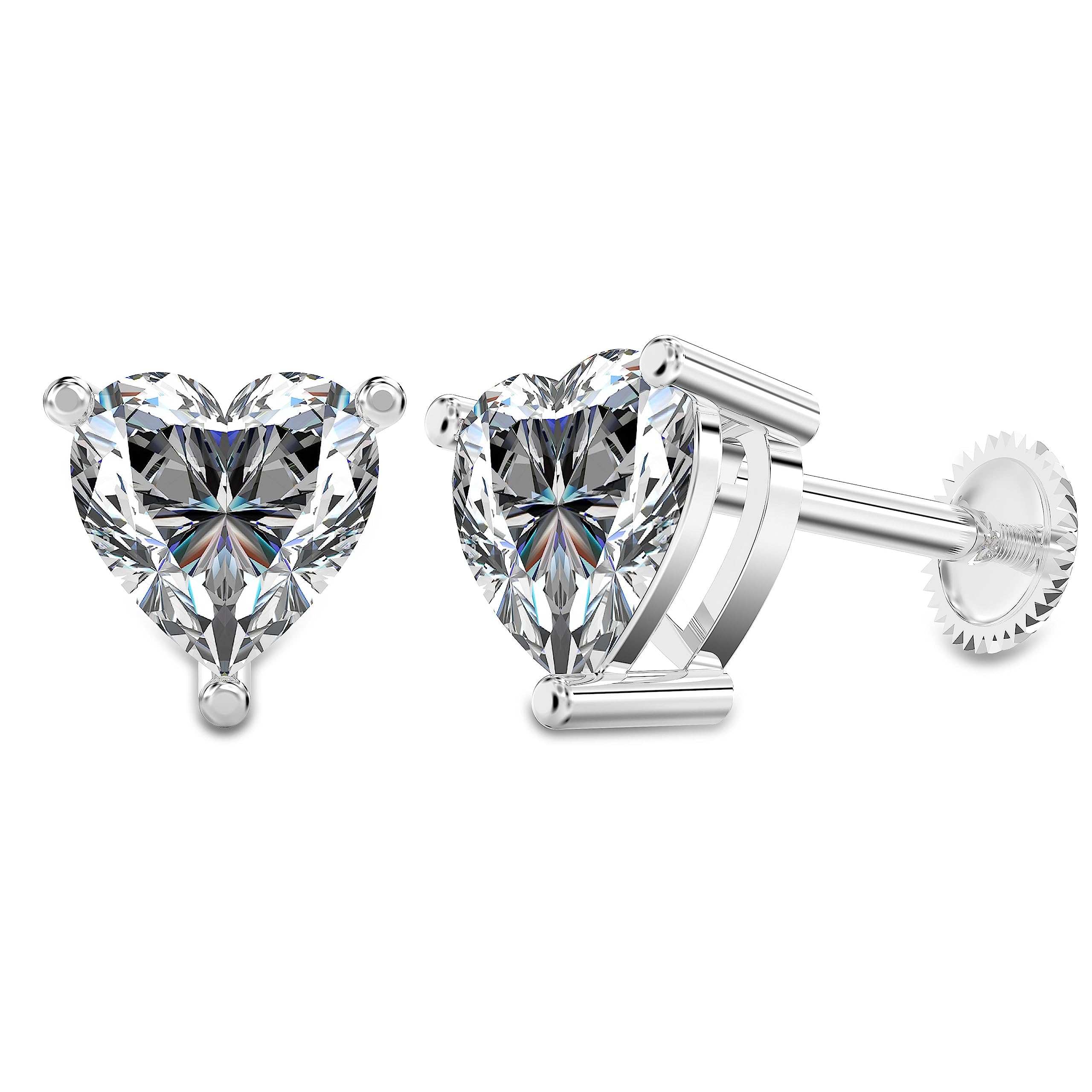 Silver Stud Earrings