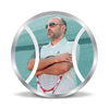 BIS Hallmarked Personalised Sports Silver Coin Best Gifting idea for surprised your Coach teacher mentor 999 Pure