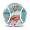 BIS Hallmarked Personalised Sports Silver Coin Best Gifting idea for surprised your Coach teacher mentor 999 Pure