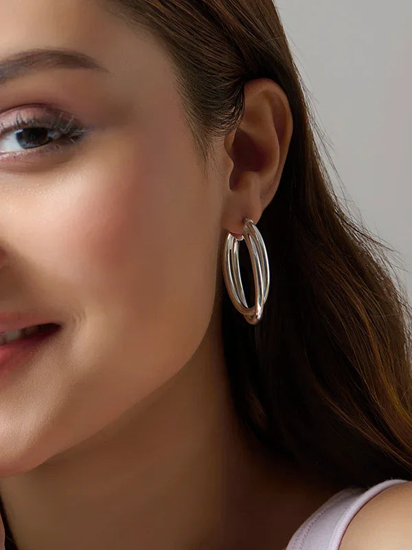 Intertwined Elegance Hoops