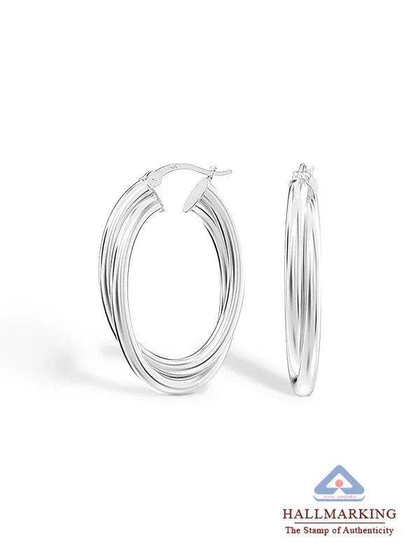 Intertwined Elegance Hoops