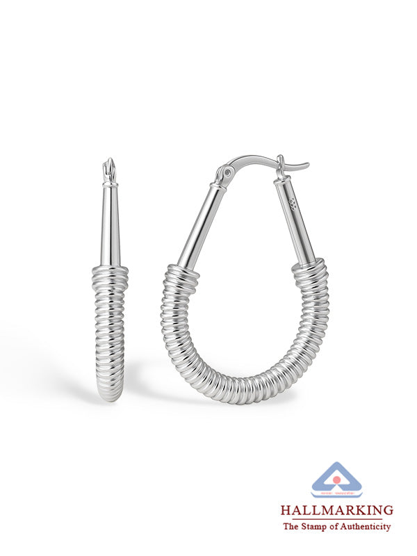 Diamond Cut Radiance Hoops