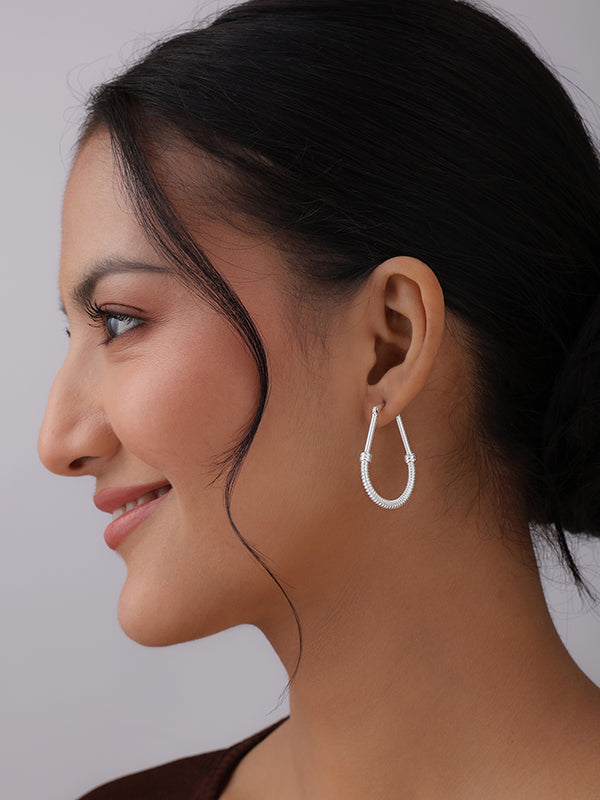 Diamond Cut Radiance Hoops