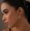 925 Sterling Silver Antique Bali Hoop Earrings for Women