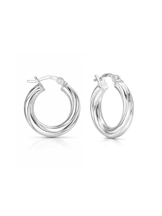 Nodo Halo Knot Women's Hoop Earrings