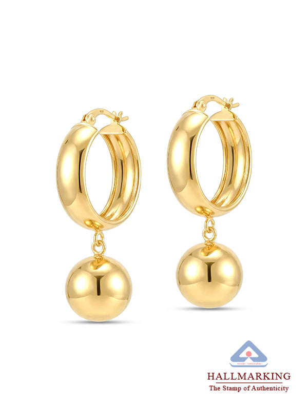 Vetra Diamond Orbit Hoop Earrings