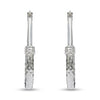 925 Sterling Silver Italian Design Hoop Earrings for Women