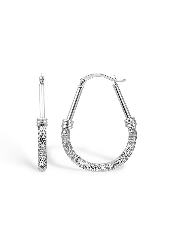 Mirror Shine Hoops