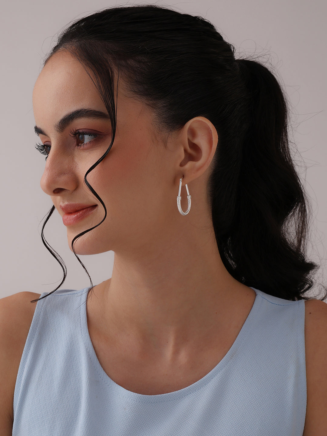 Mirror Shine Hoops