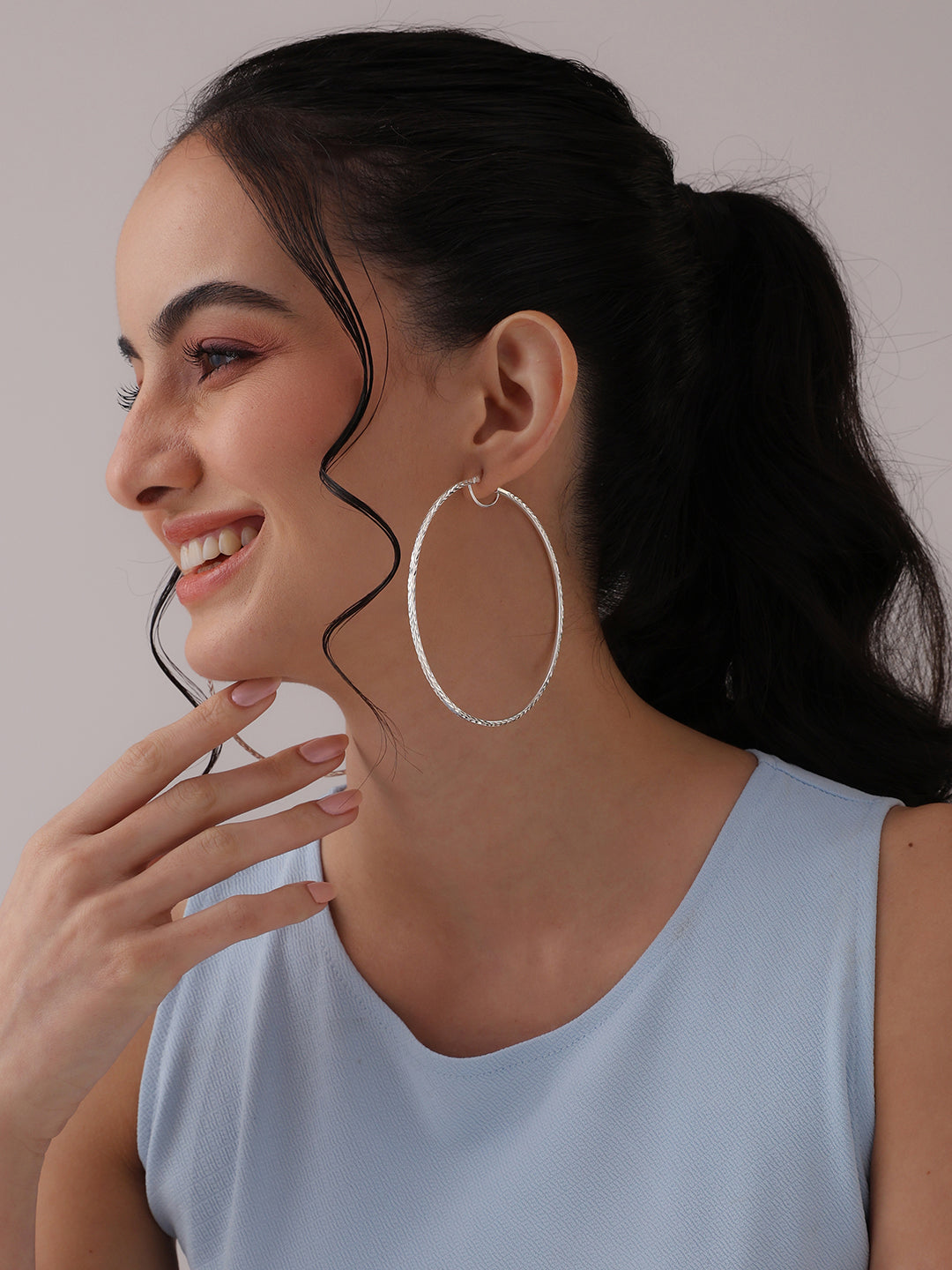 Aria Merge Hoops Earring