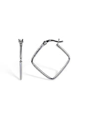 Noor Square Hoop Earrings