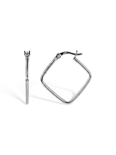 Noor Square Hoop Earrings