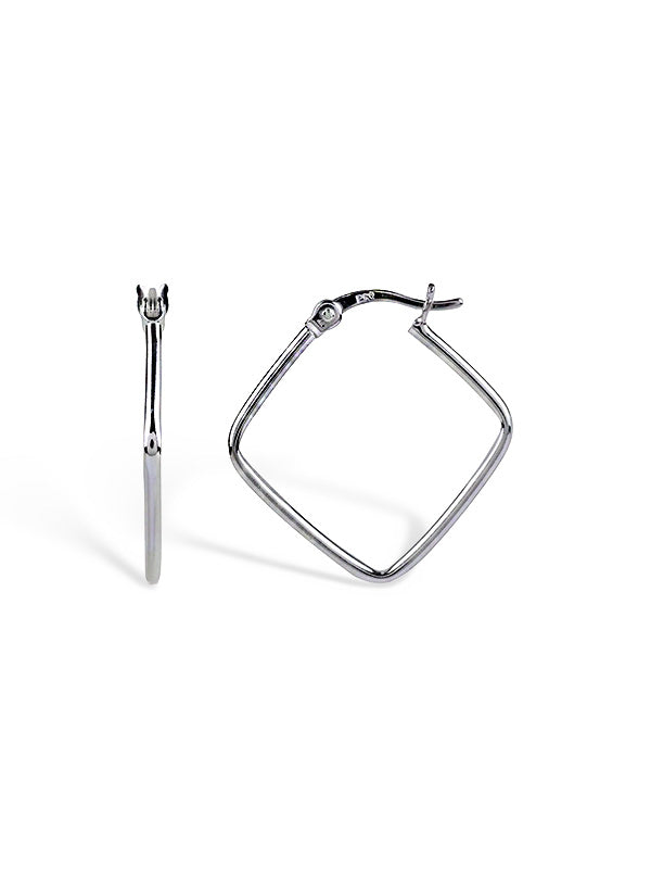 Noor Square Hoop Earrings
