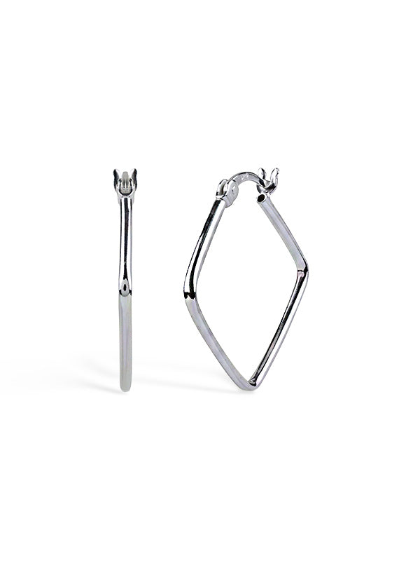 Noor Square Hoop Earrings